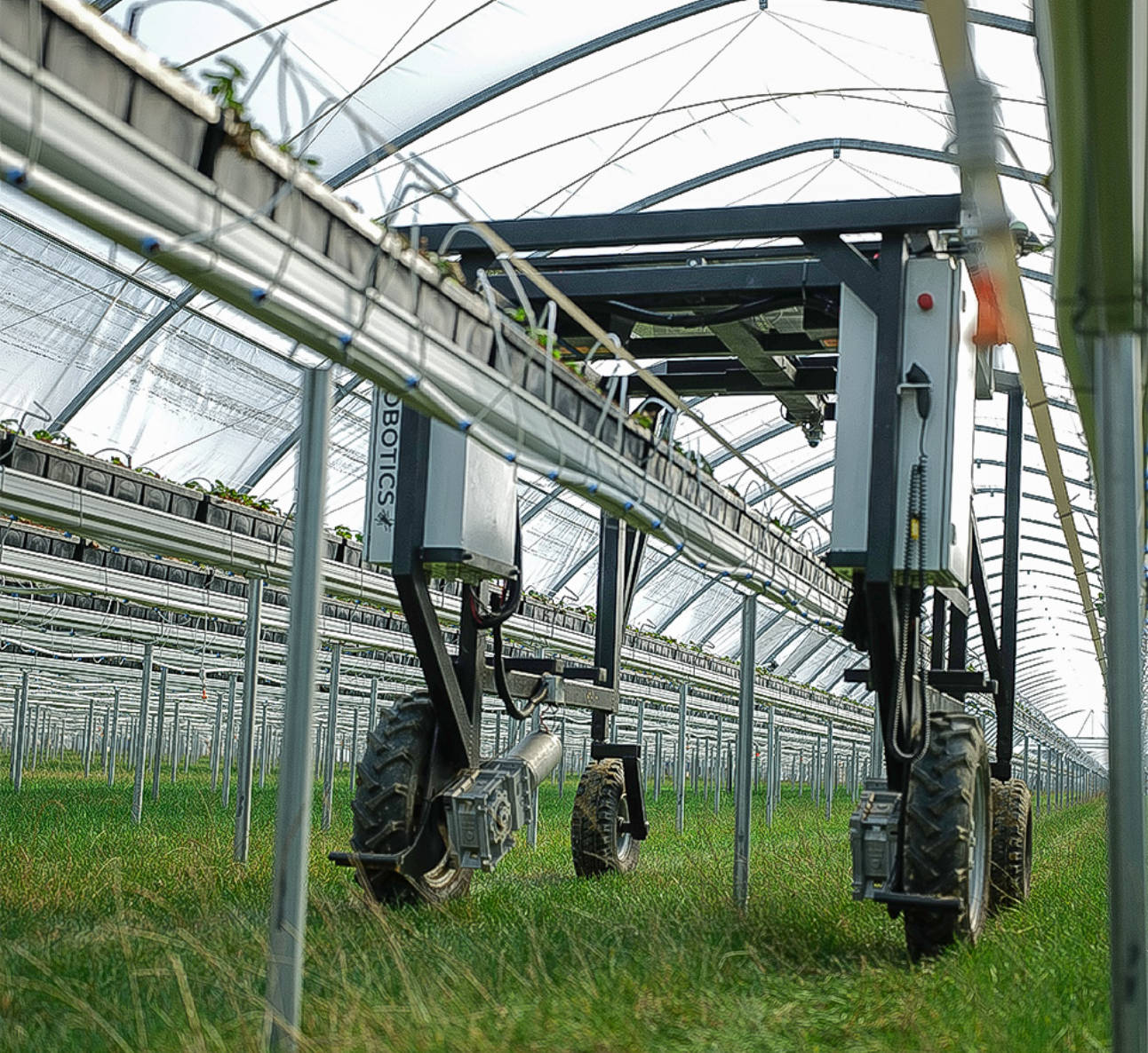 VALERA CUBE als autonomer Geräteträger in Stellagen oder Plantagen